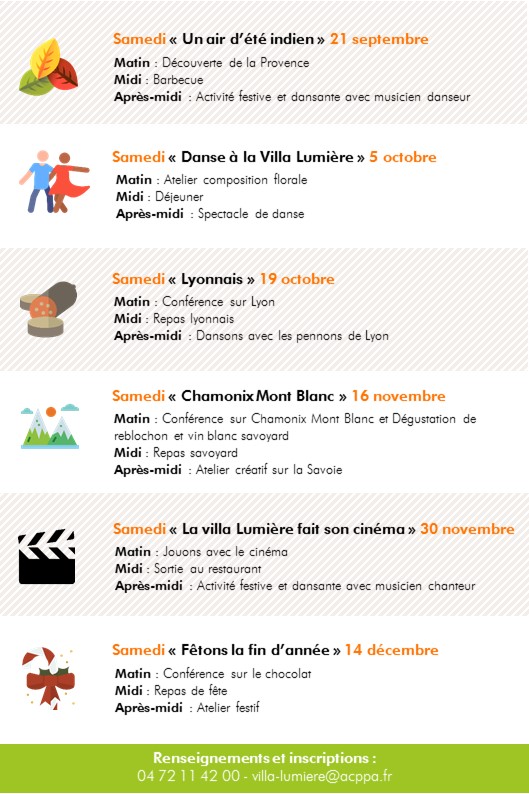 Programme villa Lumière